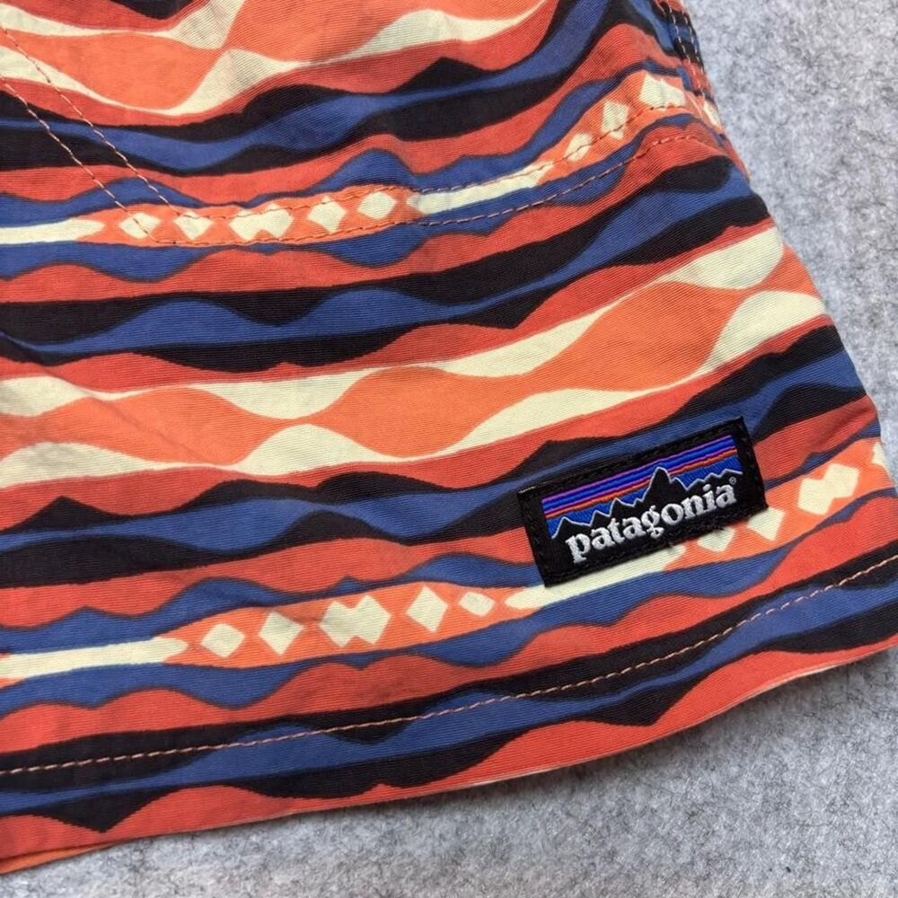 Patagonia Youth M Patterned Swim Shorts Board Shorts